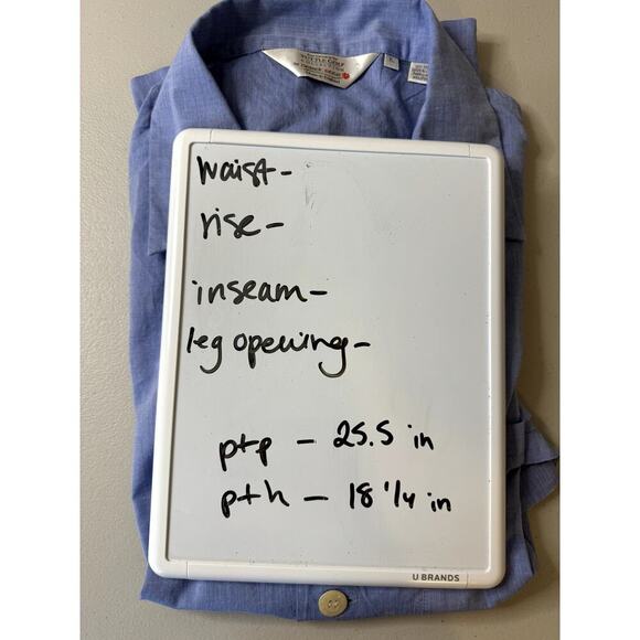 Derek Rose London for Tuttle Golf Men's Blue Button Down Size XL 100% Cotton - Picture 5 of 5